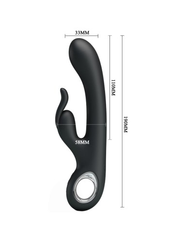 PRETTY LOVE - CARINA VIBRADOR ESTIMULADOR DE CLITORIS Y PUNTO G