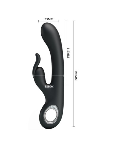 PRETTY LOVE - CARINA VIBRADOR ESTIMULADOR DE CLITORIS Y PUNTO G