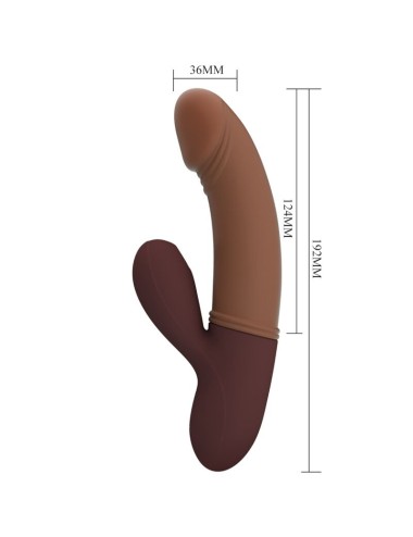 PRETTY LOVE - KANE VIBRADOR PUNTOG & SUCCIONADOR