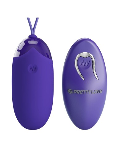 PRETTY LOVE - BERGER YOUTH HUEVO VIBRADOR CONTROL REMOTO VIOLETA