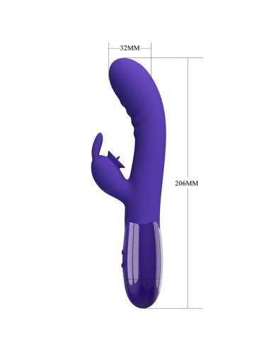 PRETTY LOVE - CERBERUS YOUTH VIBRADOR RABBIT VIOLETA