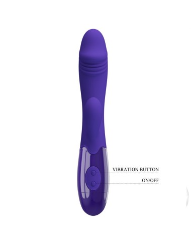 PRETTY LOVE - SNAPPY YOUTH VIBRADOR & ESTIMULADOR PUNTOG VIOLETA