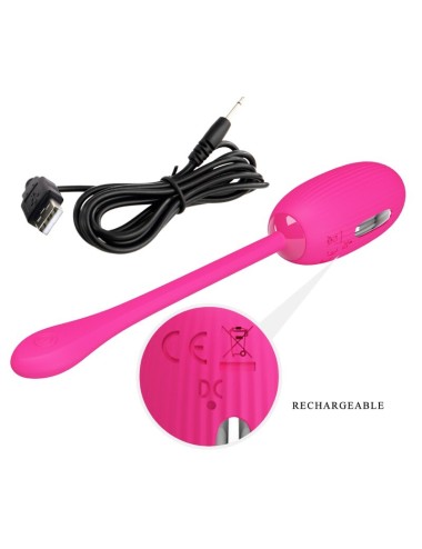 PRETTY LOVE - DOREEN HUEVO VIBRADOR RECARGABLE MAGENTA