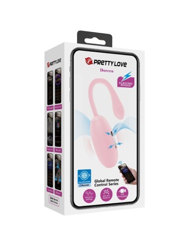 PRETTY LOVE - DOREEN HUEVO VIBRADOR RECARGABLE ROSA