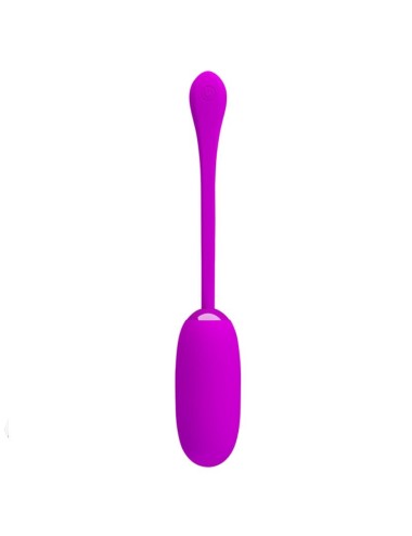 PRETTY LOVE - JULIUS HUEVO VIBRADOR IMPERMEBLE & RECARGABLE MORADO