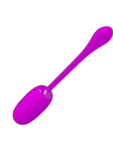 PRETTY LOVE - JULIUS HUEVO VIBRADOR IMPERMEBLE & RECARGABLE MORADO