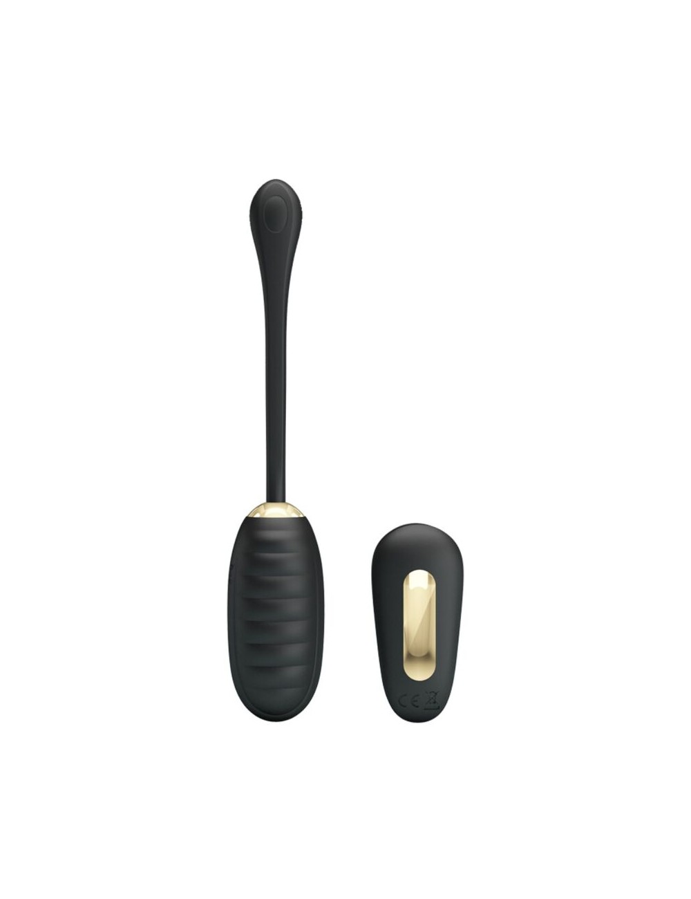 PRETTY LOVE - DOREEN HUEVO VIBRADOR DE LUJO RECARGABLE NEGRO