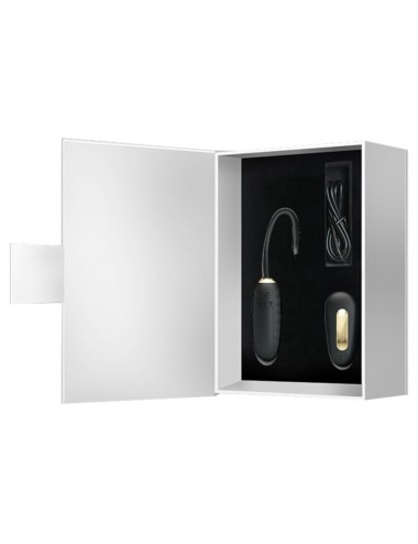 PRETTY LOVE - DOREEN HUEVO VIBRADOR DE LUJO RECARGABLE NEGRO