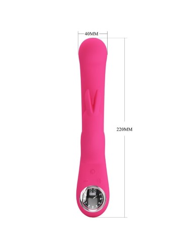 PRETTY LOVE - LAMAR VIBRADOR RABBIT & PUNTO G ROSA
