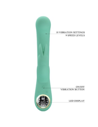 PRETTY LOVE - LAMAR VIBRADOR RABBIT & PUNTO G VERDE