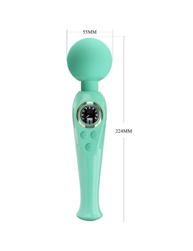 PRETTY LOVE - SKYLER VIBRADOR WAND VERDE