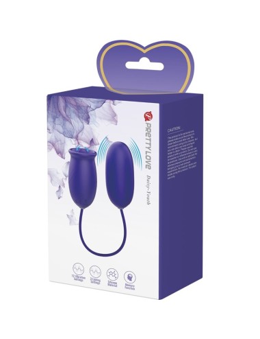 PRETTY LOVE - DAISY YOUTH ESTIMULADOR VIBRADOR RECARGABLE VIOLETA