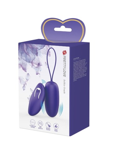 PRETTY LOVE - SELKIE YOUTH MINI HUEVO VIBRADOR CONTROL REMOTO VIOLETA