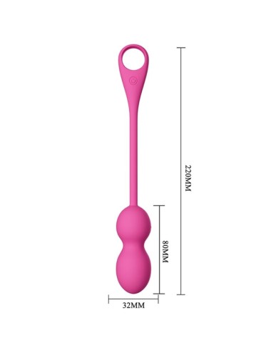 PRETTY LOVE - ELVIRA BOLAS VIBRADORAS RECARGABLE ROSA
