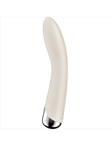 SATISFYER - SPINNING VIBE 1 VIBRADOR ROTADOR G-SPOT BEIGE