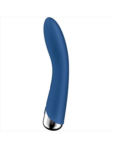SATISFYER - SPINNING VIBE 1 VIBRADOR ROTADOR G-SPOT AZUL