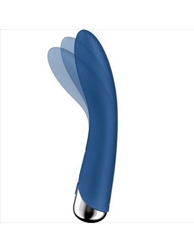 SATISFYER - SPINNING VIBE 1 VIBRADOR ROTADOR G-SPOT AZUL