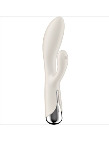 SATISFYER - SPINNING RABBIT 1 ESTIMULACION CLITORIS Y PUNTO G BEIGE