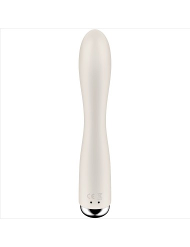 SATISFYER - SPINNING RABBIT 1 ESTIMULACION CLITORIS Y PUNTO G BEIGE