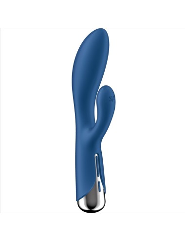 SATISFYER - SPINNING RABBIT 1 ESTIMULACION CLITORIS Y PUNTO G AZUL