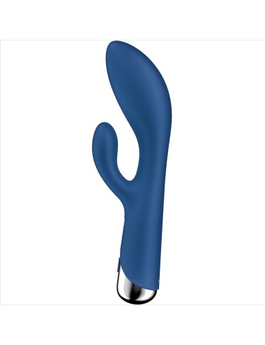 SATISFYER - SPINNING RABBIT 1 ESTIMULACION CLITORIS Y PUNTO G AZUL