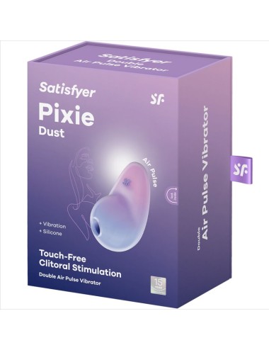 SATISFYER - PIXIE DUST LILA ESTIMULADOR AIR PLUSE