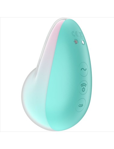 SATISFYER - PIXIE DUST AZUL ESTIMULADOR AIR PLUSE