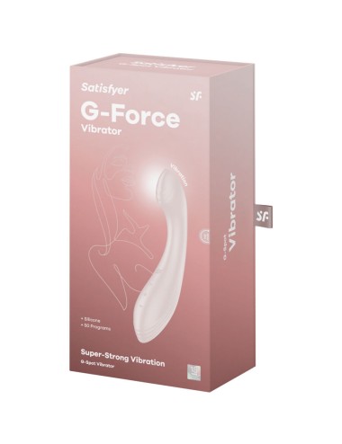 SATISFYER - G-FORCE ESTIMULADOR VIBRADOR PUNTO G BEIGE