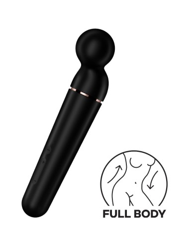 SATISFYER - PLANET WAND-ER MASAJEADOR VIBRADOR NEGRO
