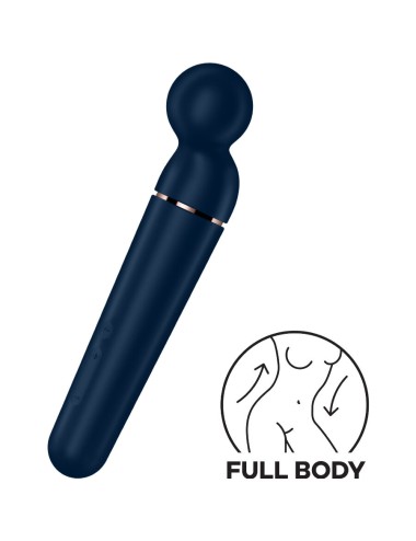 SATISFYER - PLANET WAND-ER MASAJEADOR VIBRADOR AZUL