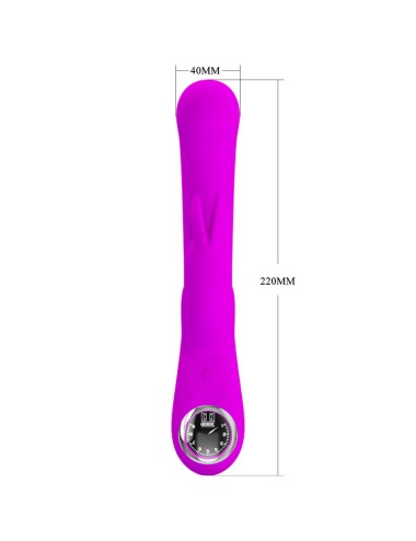 PRETTY LOVE - LAMAR VIBRADOR RABBIT & PUNTO G VIOLETA