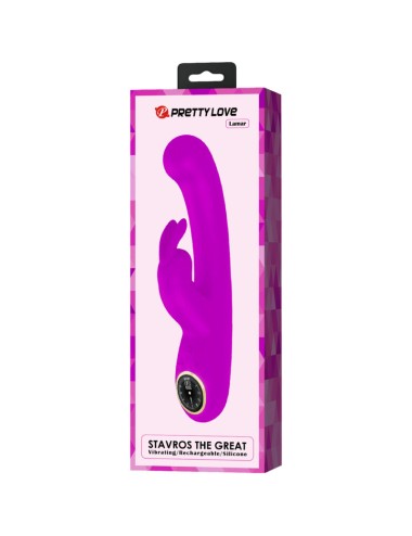 PRETTY LOVE - LAMAR VIBRADOR RABBIT & PUNTO G VIOLETA