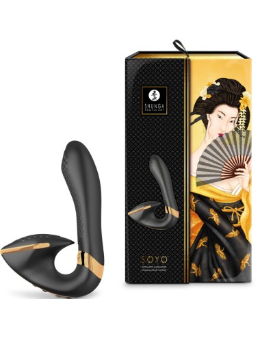 SHUNGA - SOYO MASAJEADOR INTIMO NEGRO