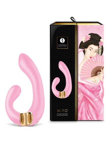 SHUNGA - MIYO MASAJEADOR INTIMO ROSA