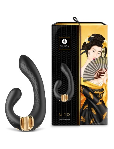 SHUNGA - MIYO MASAJEADOR INTIMO NEGRO