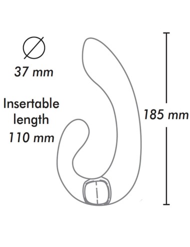 SHUNGA - MIYO MASAJEADOR INTIMO NEGRO