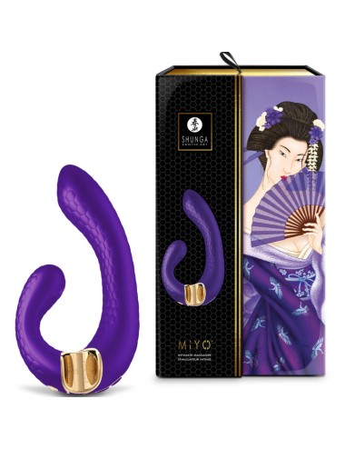 SHUNGA - MIYO MASAJEADOR INTIMO VIOLETA