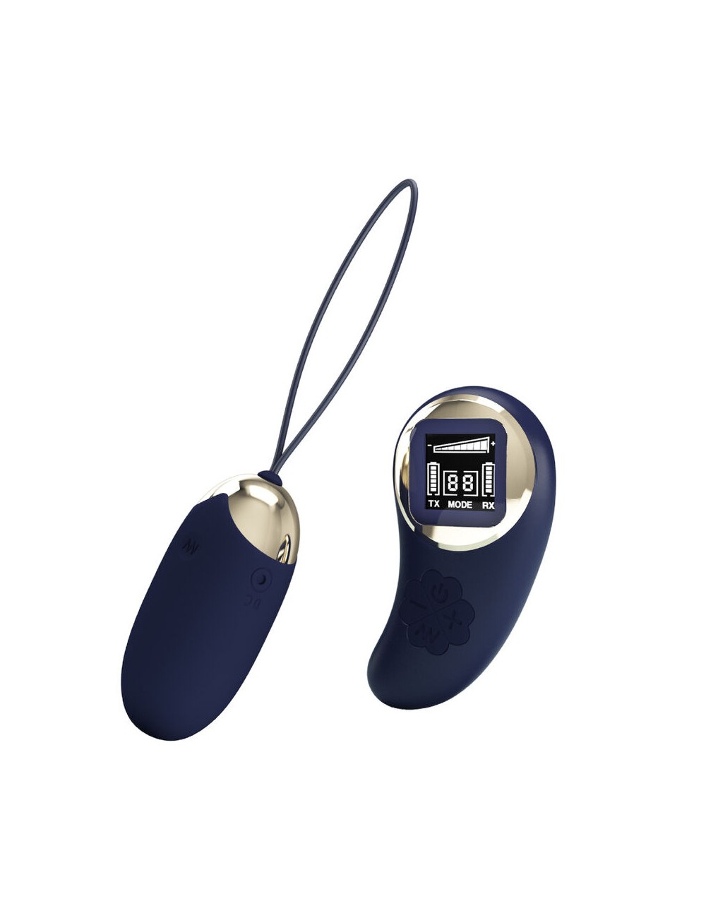 PRETTY LOVE - MINA HUEVO VIBRADOR CONTROL REMOTO AZUL