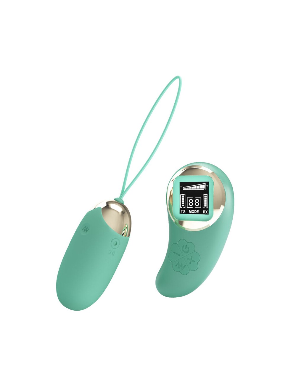 PRETTY LOVE - MINA HUEVO VIBRADOR CONTROL REMOTO VERDE
