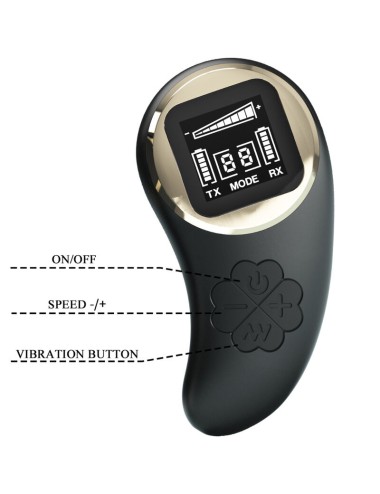 PRETTY LOVE - NATHAN VIBRADOR DOBLE PLACER CONTROL REMOTO