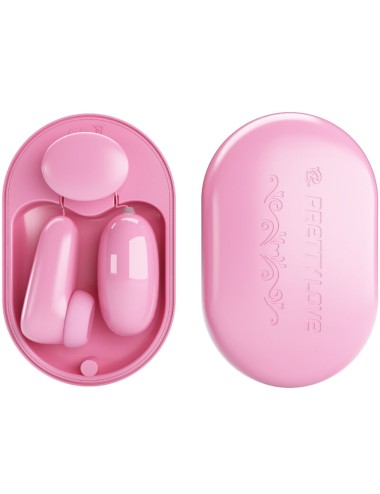 PRETTY LOVE - MAGIC BOX BALA VIBRADORA & ESTIMULADOR ROSA