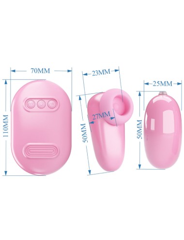 PRETTY LOVE - MAGIC BOX BALA VIBRADORA & ESTIMULADOR ROSA