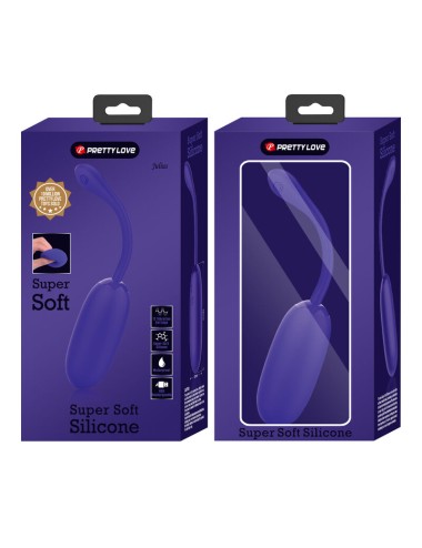 PRETTY LOVE - JULIUS HUEVO VIBRADOR IMPERMEBLE & RECARGABLE LILA