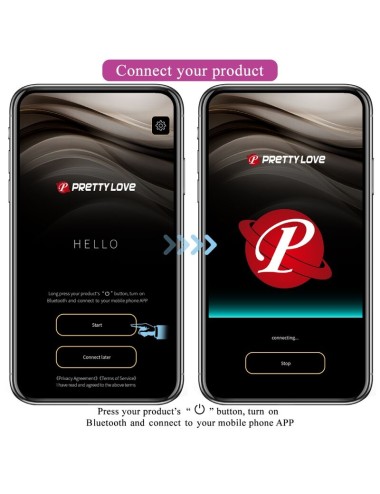 PRETTY LOVE - JAYLEEN VIBRADOR APP CONTROL REMOTO LILA