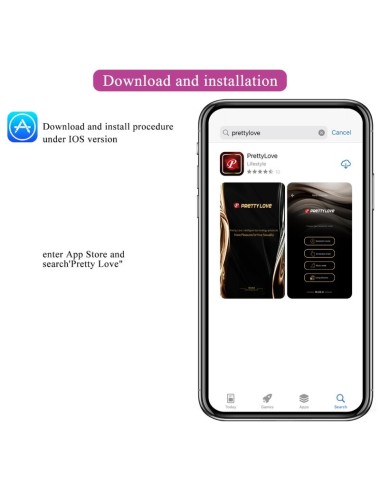 PRETTY LOVE - CATALINA VIBRADOR APP CONTROL REMOTO LILA