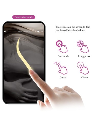 PRETTY LOVE - CATALINA VIBRADOR APP CONTROL REMOTO LILA