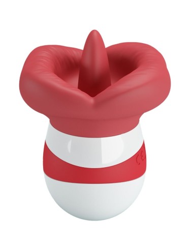 PRETTY LOVE - MINA ESTIMULADOR LENGUA ROJO CLARO