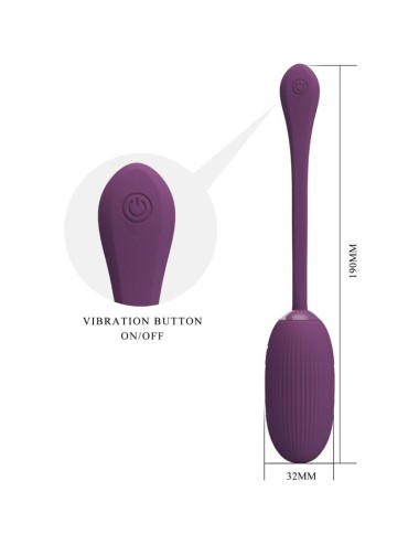 PRETTY LOVE - DOREEN HUEVO VIBRADOR RECARGABLE LILA