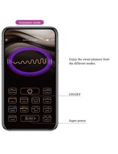 PRETTY LOVE - DOREEN HUEVO VIBRADOR RECARGABLE LILA