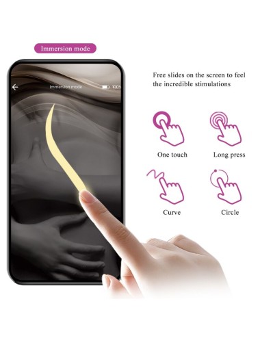 PRETTY LOVE - DOREEN HUEVO VIBRADOR RECARGABLE LILA
